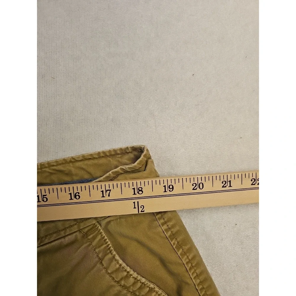 Aeropostale‎ Shorts Mens 36 Brown Tan Beige Khaki Chino Bermuda Casual Stains